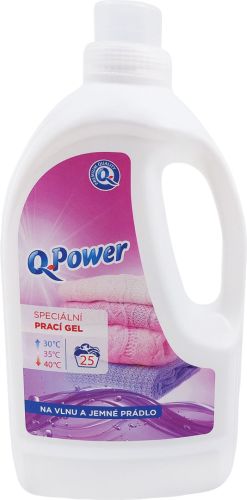 Q-Power prac gel vlna a jemn prdlo 25PD 1,5l